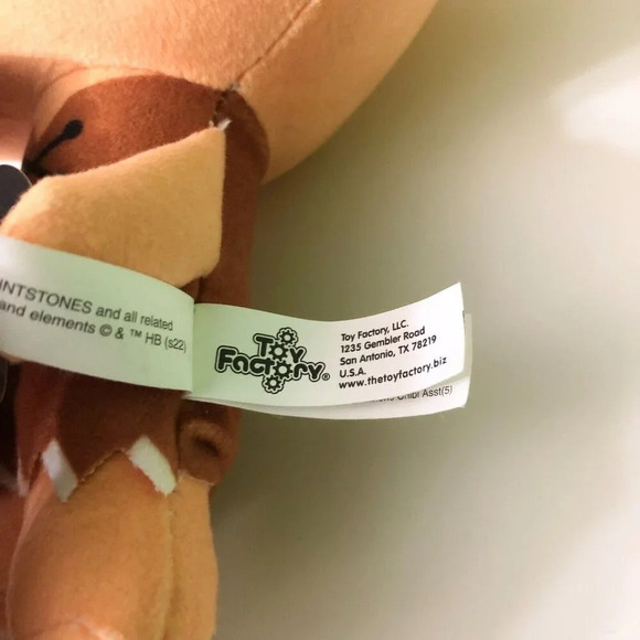 2022 The Flintstones Barney 8 Inch Plush Toy Factory Doll Figure Movie - Picture 12 of 16